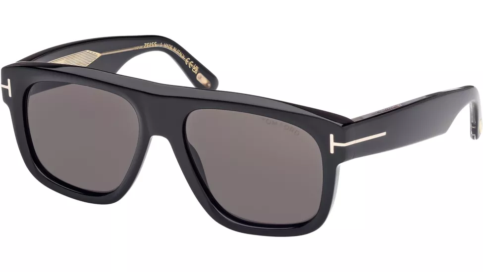 Tom Ford ICON (FT1201-01A) 56 | Unisex Siyah Güneş Gözlüğü